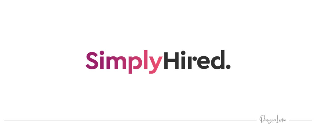 A logo of Simply Hired