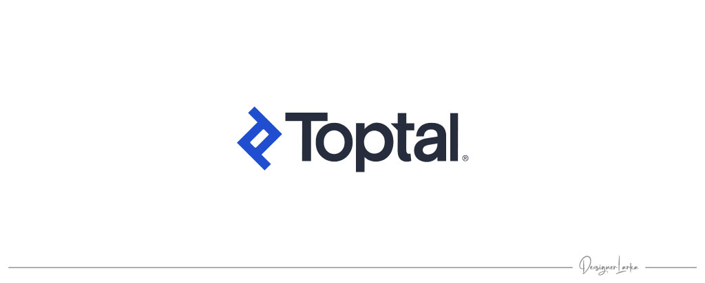 A logo of Toptal