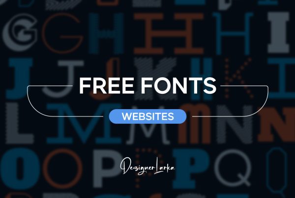 Free Fonts Websites Featured Image